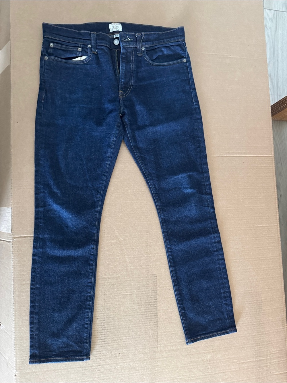 J. Crew Men's Skinny Jeans in Dark Indigo